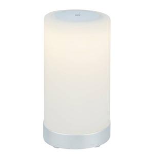 Светодиодная настольная лампа Briloner Lama, стекло / нейлон - 1 лампа - серебро