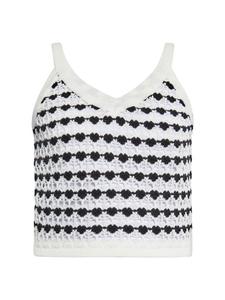 Топ ebeeza Strick, цвет schwarz mehrfarbig