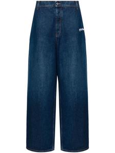 Off-White джинсы с вышитым логотипом