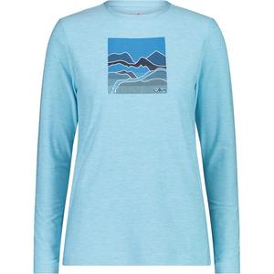 Рубашка женская футболка Cmp, цвет anice mel.