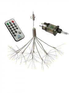 Marelida Светодиодная фейерверковая звезда с пультом дистанционного управления, диаметр: 25 см, белая