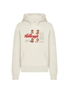Худи Kellogg's Corn Flakes Cereal Box Children Retro в цвете Whitesand F4NT4STIC