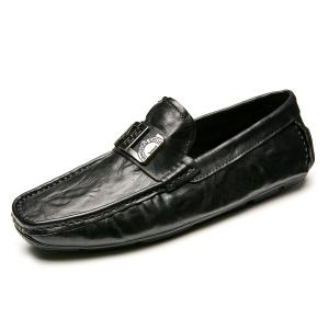 Gommino Лоферы мужские черный Brounvanm