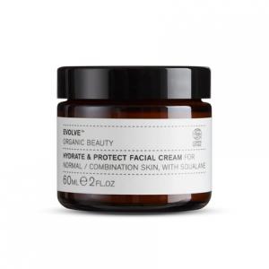 Натуральный увлажняющий и защитный крем для лица 2 унции 60 мл Evolve Organic Beauty