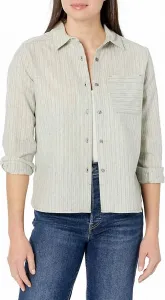 Укороченная рубашка в стиле "лодж" в серую полоску Pendleton