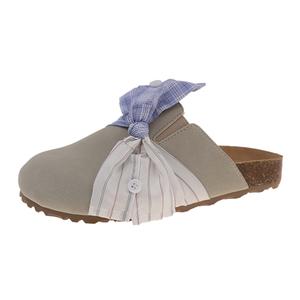 Happy Fish Женские противоскользящие закрытые тапочки устойчивые к истиранию синие, цвет Blue