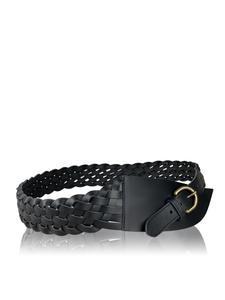 COLLEZIONE ALESSANDRO Ремень 'Lucina' в черном цвете