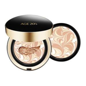 Тональная жидкость AEKYUNG KERASYS Serum Concealing с эффектом маскировки и натуральным стойким покрытием для торжественных случаев 14г+сменный блок 14г Aekyung 20's Age