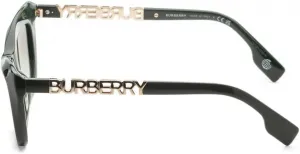 Солнцезащитные очки BURBERRY BE 4409 40388E, зеленые, прозрачные, градиентные, темно-зеленые