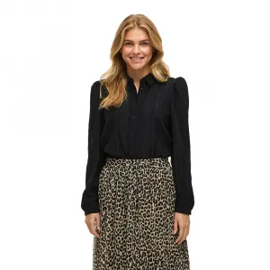 Рубашка с длинным рукавом Vila Zania, черный