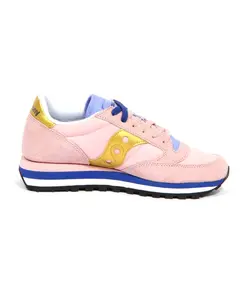 Женские туфли Jazz тройного персикового/золотого цвета Saucony, розовый