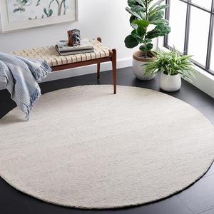 SAFAVIEH Himalaya Collection ковер 183 x 183 см круглый Silver HIM120D ручной работы премиальная шерсть