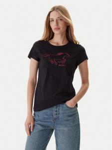 Футболка slim fit Loa 1016753 Mustang, черный