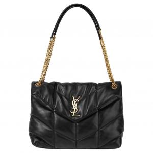 SAINT LAURENT Сумка Лулупаффер из овчины облако