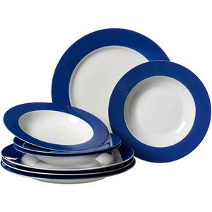 Сервиз для стола Doppio набор посуды Ritzenhoff & Breker, синий
