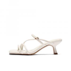 BELLE Тапочки-слайды женские, кофейные, бежевые