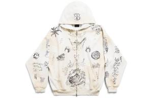 Куртка унисекс белая Balenciaga, белый