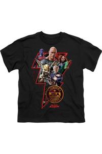 Футболка с коротким рукавом для детей с изображением Black Adam Gildan