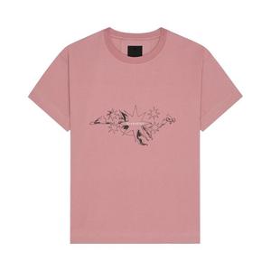Футболка Givenchy Boxy Fit T-Shirt Old Pink, розовый