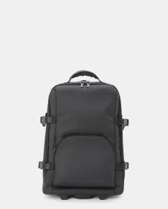 Текстурированный кожаный рюкзак Dustin, черный