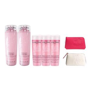 LANCOME LANKOU новый прозрачный смягчающий розовый лосьон бренд новый улучшенный тонизирующий увлажняет и питает 125мл*2+50мл*3