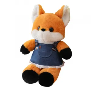 Плюшевая кукла с милыми животными бегущая лиса медведь исцеляющий лес 40см/50см высота CANEXT, Dress Up And Run Husky
