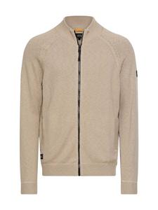 CAMEL ACTIVE Вязаный кардиган в бежевом цвете