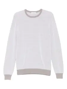 Фактурный свитер Gran Sasso, серый