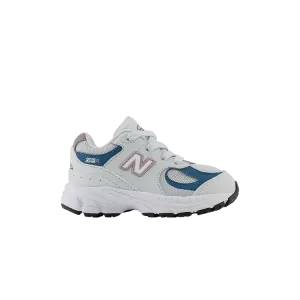 Кроссовки New Balance 2002R Toddler Wide Quartz Grey Ice Wine, серый