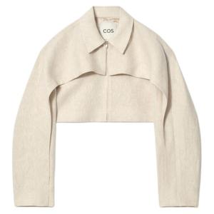 COS Льняной висовый шаль женский бежевый, Beige