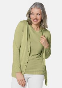 Кардиган GOLDNER Twinset, цвет birke