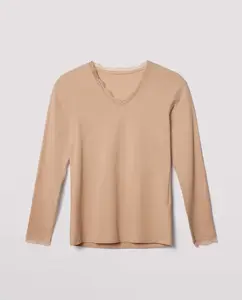 Рубашка нижнего белья с длинными рукавами Ysabel Mora, цвет Nude