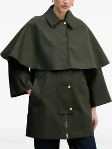 Водонепроницаемое пальто-накидка Fia Barbour, зеленый