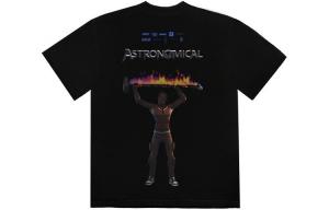 Футболка унисекс черная Travis Scott, черный