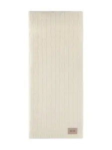 Шарф с логотипом Roberto Cavalli, белый