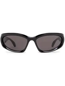 Солнцезащитные очки с логотипом Balenciaga Eyewear, черный