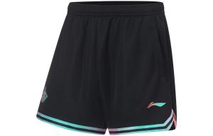 Спортивная баскетбольная коллекция баскетбольные шорты мужские черные Lining, черный