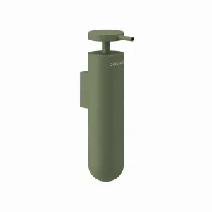 Cosmic Дозатор мыла Гейзер Космик настенный, оливково-зеленый