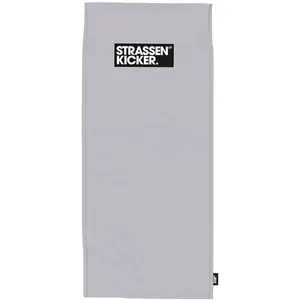 Спортивное полотенце Уличный футболист с декоративной надписью Уличный футболист No brand, серый