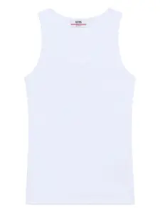 Топ в рубчик Gcds, белый