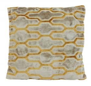 Подушка Light & Living Jembana - Gelb, желтый - текстиль - 45 x 10 x 45 см