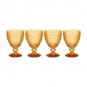 Бокал для красного вина Бокалы для красного вина Boston Coloured 310 мл, набор 4 шт. Villeroy & Boch, Saffron