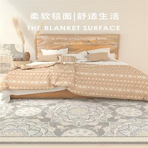 Y U-LIVE Ковер 80х160 см для гостиной/спальни Winter Persian Series, светлый люкс, искусственный кашемир, теплый