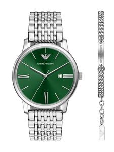 Мужские аналоговые часы Emporio Armani из нержавеющей стали AR80087SET