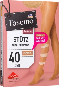 Колготки с функцией поддержки карамельного размера. 50/52 40 ден 1шт. Fascino