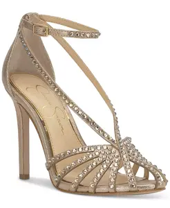 Женские босоножки Jittale на тонких ремешках Jessica Simpson, золотой