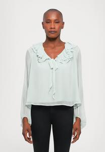 Блуза DESIGNERS REMIX IOLA RUFFLE BLOUSE, Dusty Mint/Light Green