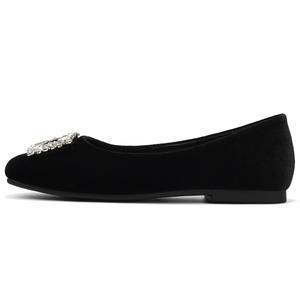 OMS Женские повседневные туфли на один каблук черные, цвет Black