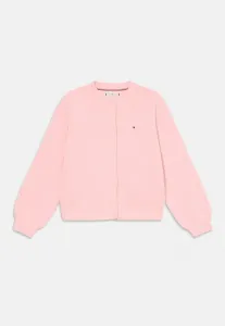 Кардиган с круглым вырезом и вышивкой флага из синели Tommy Hilfiger, Dark Night Navy