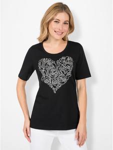 Рубашка с короткими рукавами черного цвета WITT WEIDEN